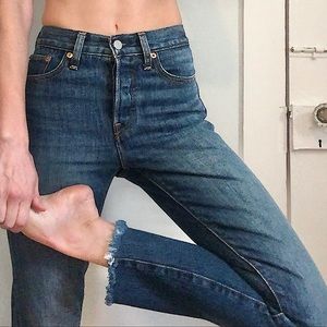 Levi’s 501 White Oak Cone Denim Jeans